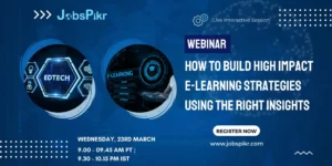 JobsPikr | How to build high impact E-learning strategies using the right insights