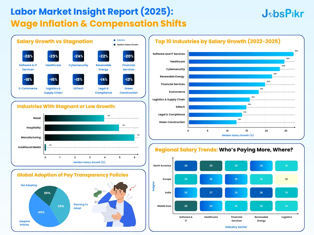 Wage Inflation & Salary Trends in 2025: Industry Insights