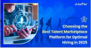 AI-powered skill matching in a talent marketplace platform