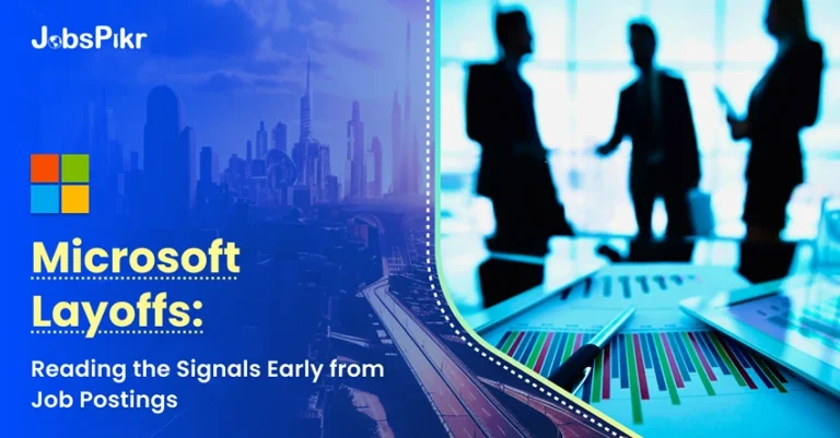 Microsoft layoffs and AI-driven workforce transformation with job posting analytics