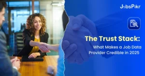 Data provenance trust stack for evaluating job data providers