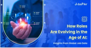 Job evolution trends showing how AI is changing roles using global job data insights