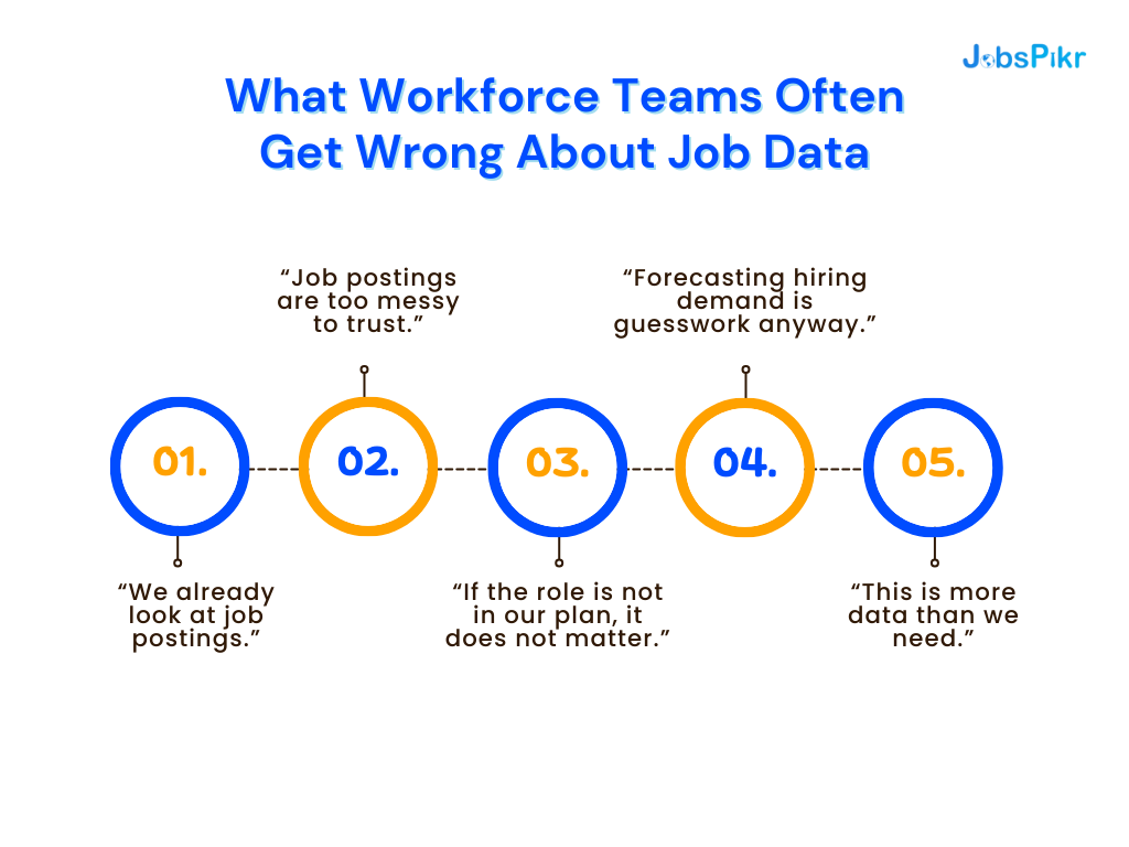 Common mistakes workforce teams make when interpreting job posting data