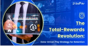 Total rewards intelligence platform showing compensation benchmarking across salary, benefits and equity for enterprise retention strategy