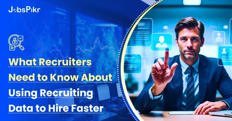 Recruiting data analytics showing talent intelligence insights