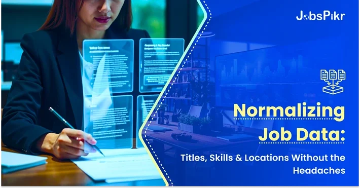 Concept of job data normalization